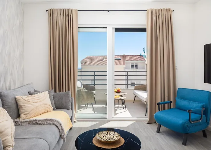 Lejlighed Tt With Sea View And Private Parking *